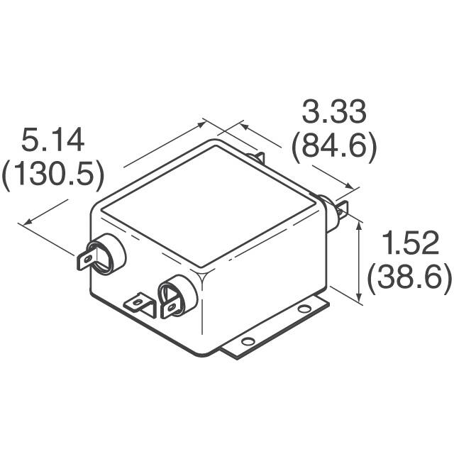 20DRGG5 Delta Electronics  Modules de filtrage de ligne électrique